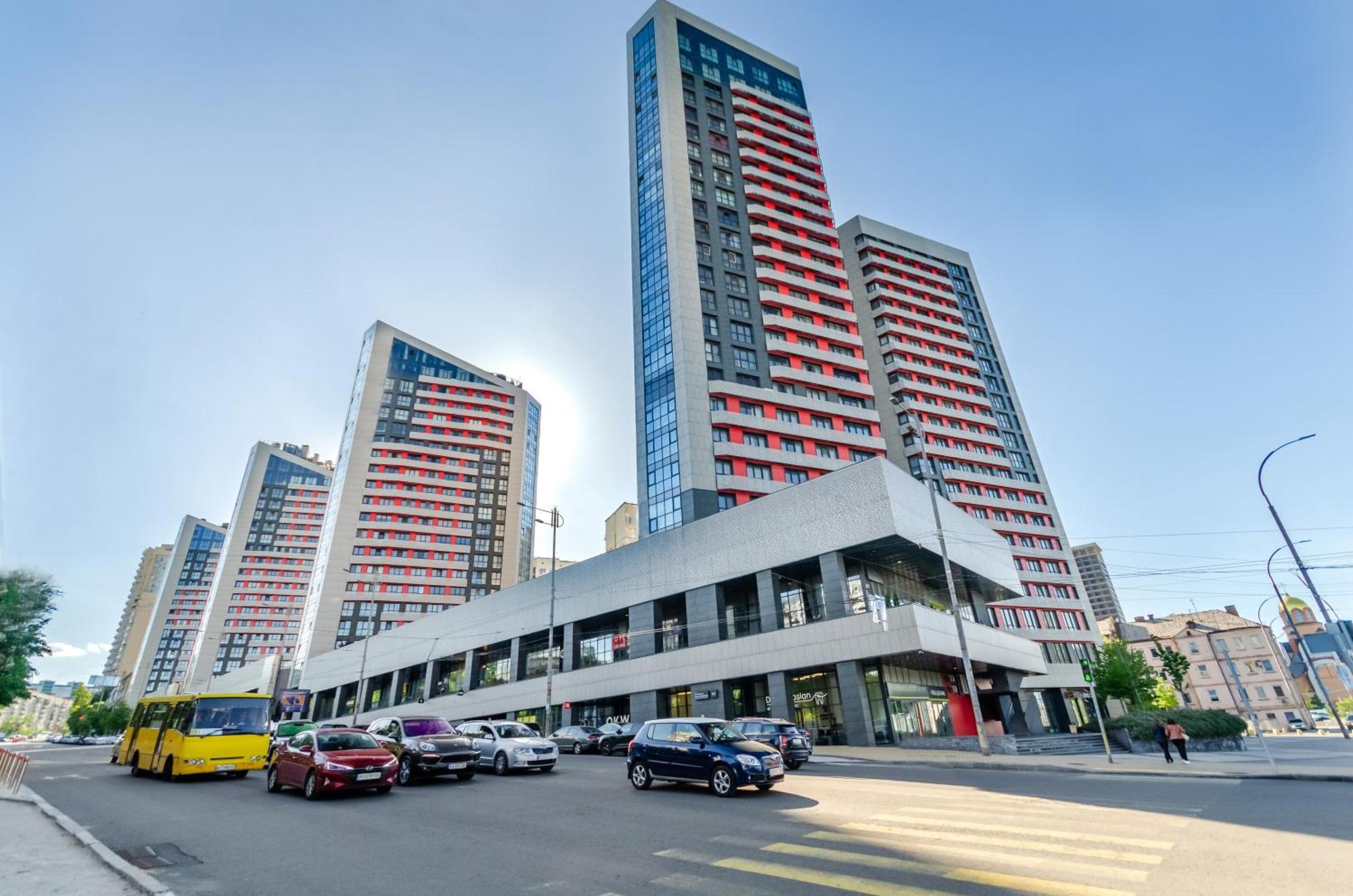 Petrovdom Apartments 205-206 In Rc Kvartet, 16Г Vasyl Lypkivskyi Street Kyiv Exterior photo